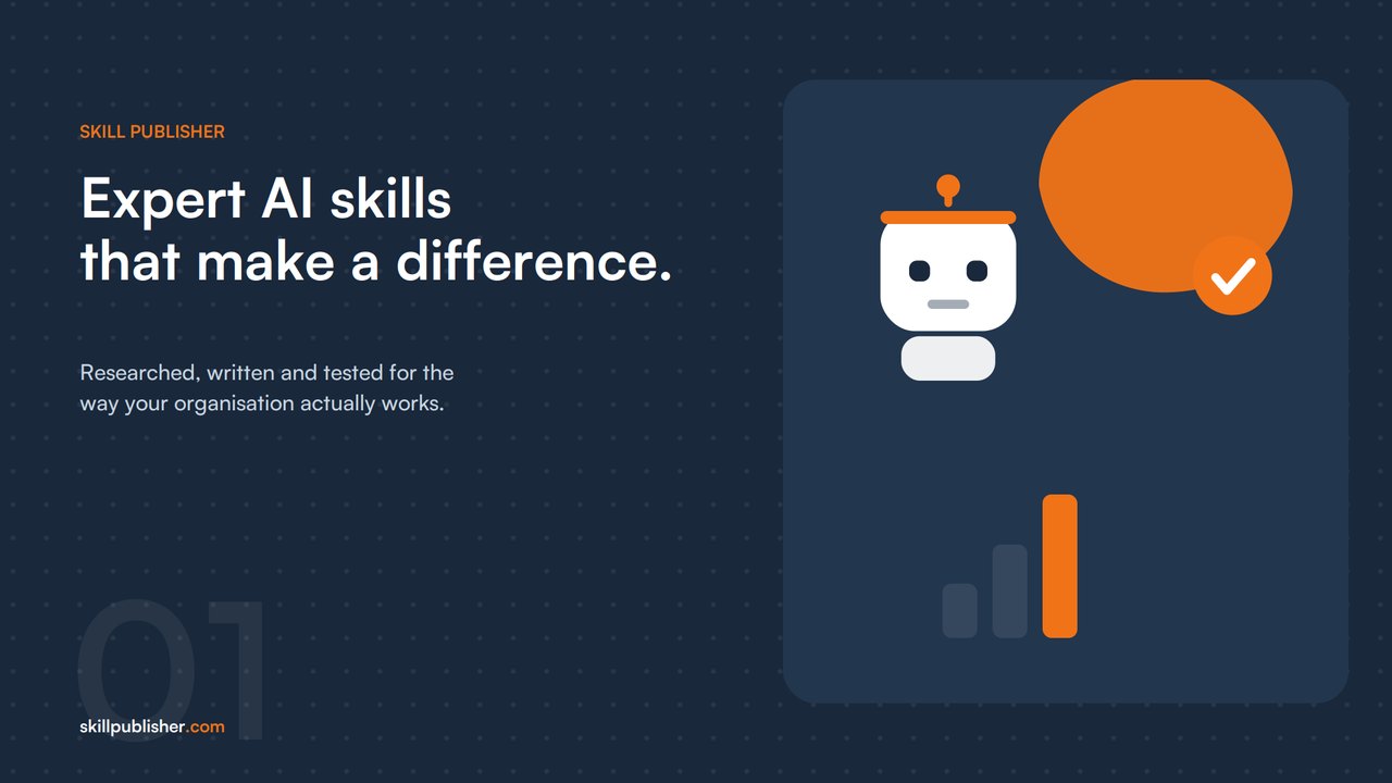 Skill Publisher: Expert Skills for AI Agents